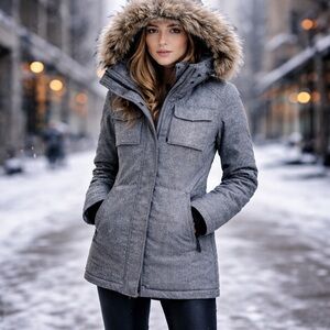 Aritzia TNA Niseko Heritage Parka Faux Fur Lined 
–20°C Size Small